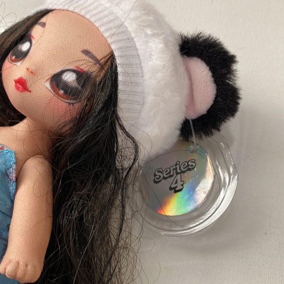 Na! Na! Na! Surprise Fashion Doll Cherry Blossom Dress and Panda Hat 7.5” tall - Picture 8 of 16